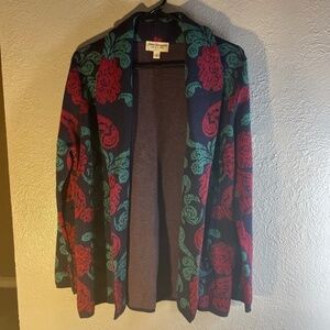 Norm Thompson Vintage Floral Sweater size S